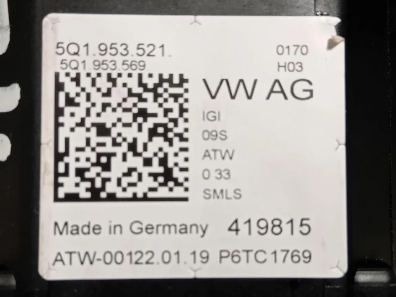 Devioguida Completo 5Q1953569 Volkswagen Tiguan II 2016