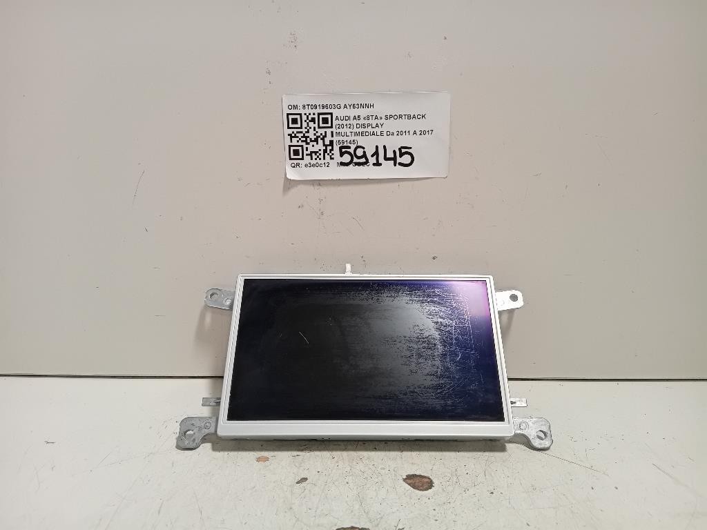 Display Multimediale 8T0919603G Audi A5 8TA Sportback 2012