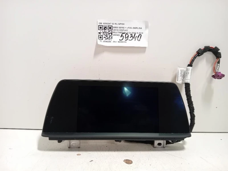 Display Multimediale 9292247 02 Bmw Serie 1 F20 Berlina 2012