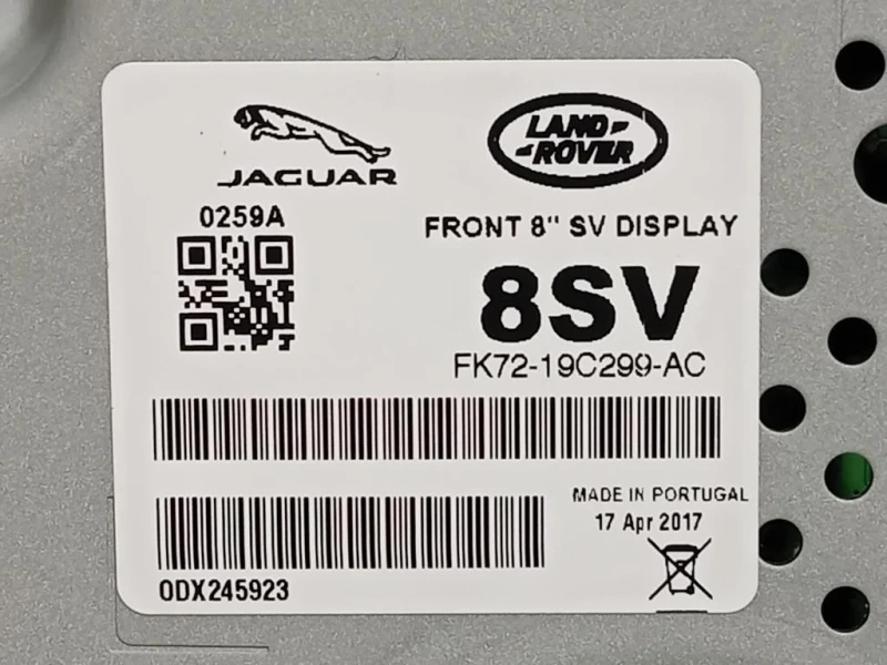 Display Multimediale FK72-19C299-AC Land Rover Discovery V Sport 2015