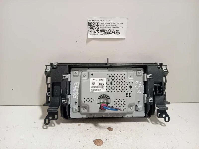 Display Multimediale FK72-19C299-AC Land Rover Discovery V Sport 2015