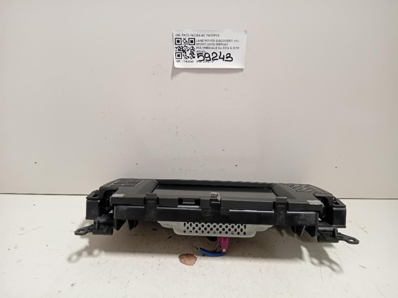 Display Multimediale FK72-19C299-AC Land Rover Discovery V Sport 2015
