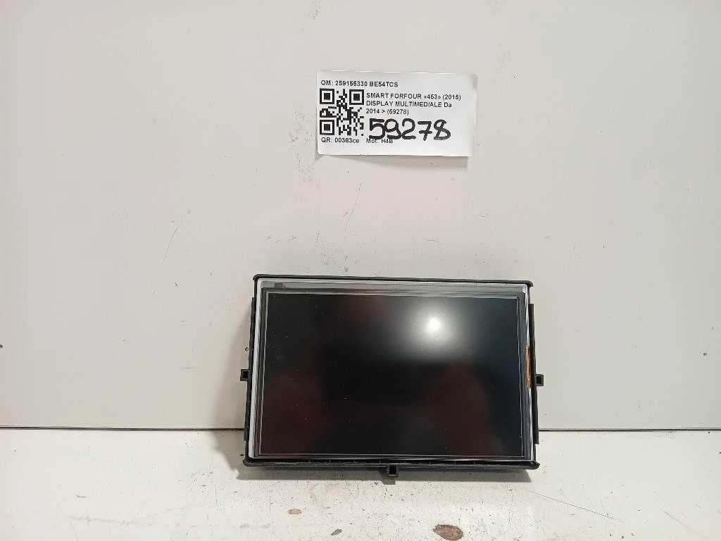 Display Multimediale 259155330 Smart Forfour 453 2015