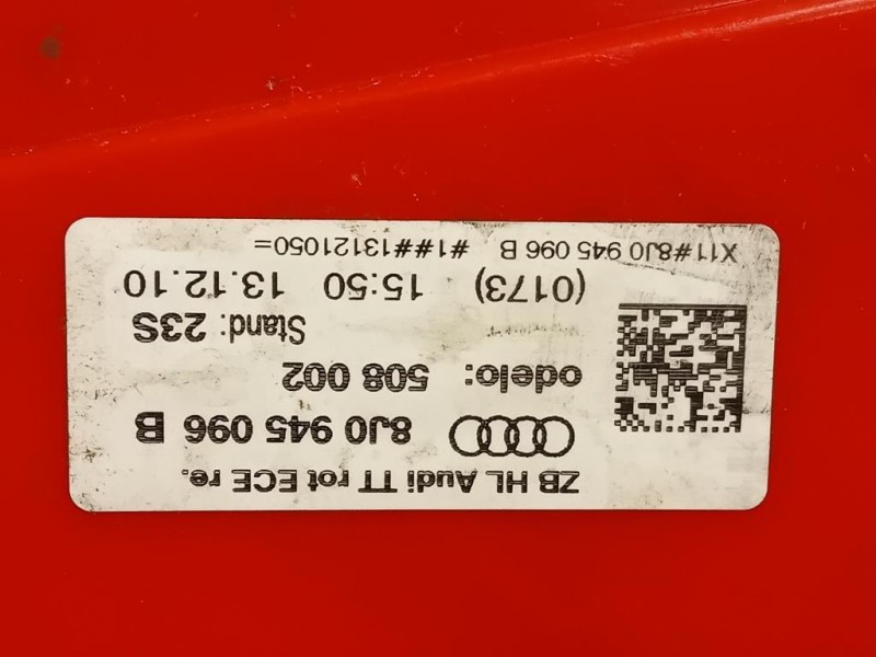 Fanale POST DX 8J0945096 Audi TT 8J3 2007