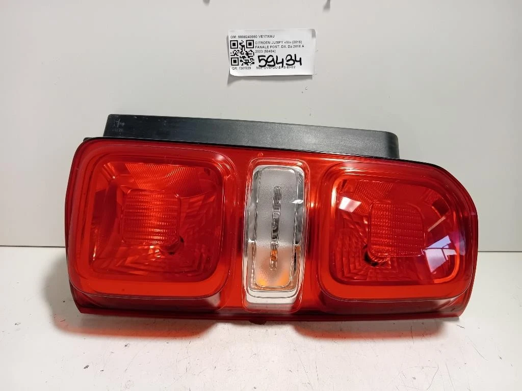 Fanale POST DX 9808243080 Citroen Jumpy IV 2016