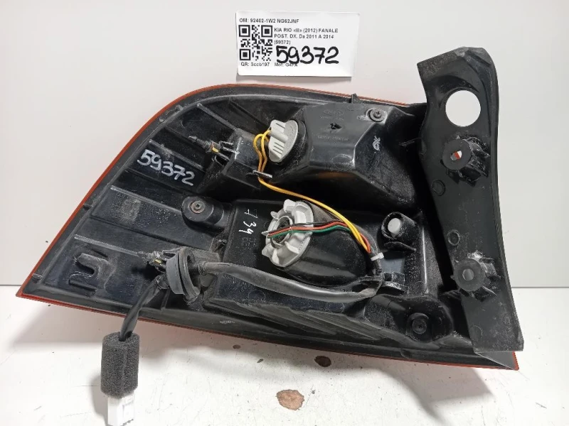 Fanale POST DX 92402-1W2 Kia RIO III 2012
