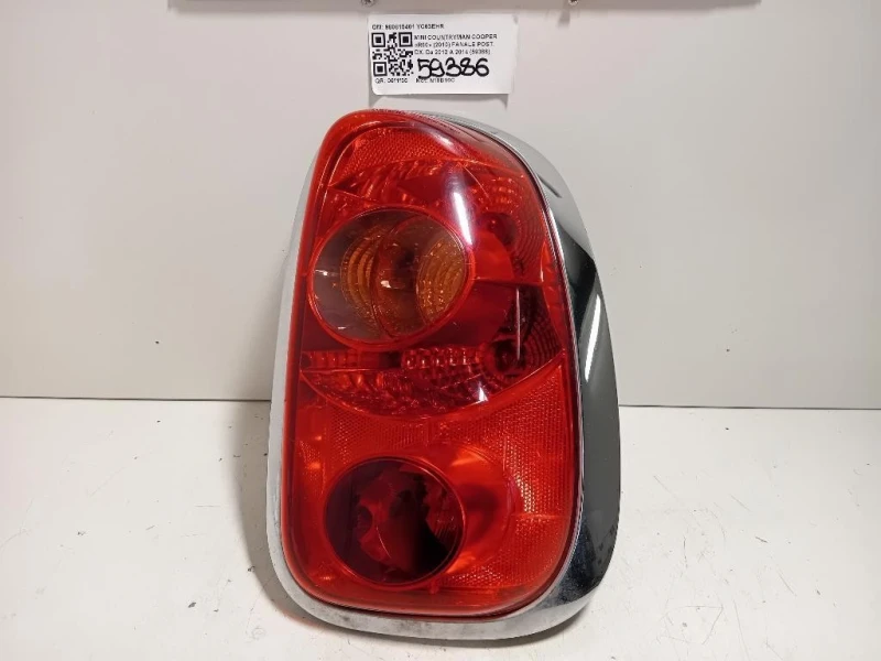 Fanale POST DX 980815401 Mini Countryman Cooper R60 2010