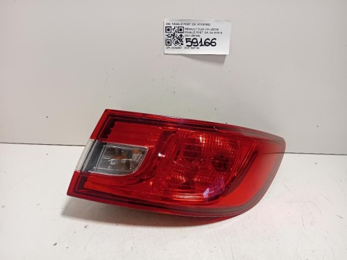 Fanale POST DX FANALE POST DX Renault CLIO IV 2016