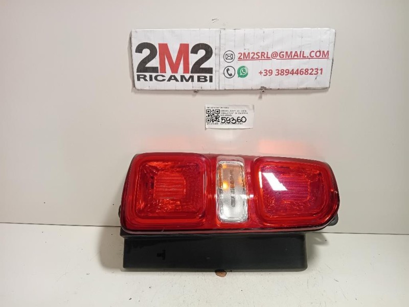 Fanale POST SX 00197257 Citroen Jumpy IV 2016