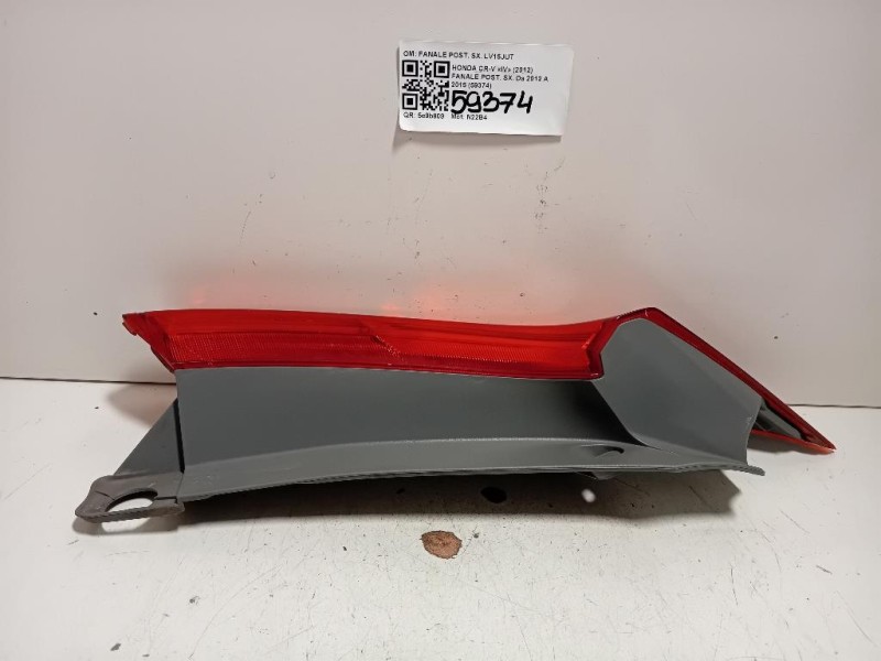 Fanale POST SX FANALE POST SX Honda CR-V IV 2012