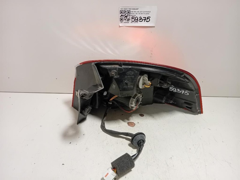 Fanale POST SX 92401-1W2 Kia RIO III 2012
