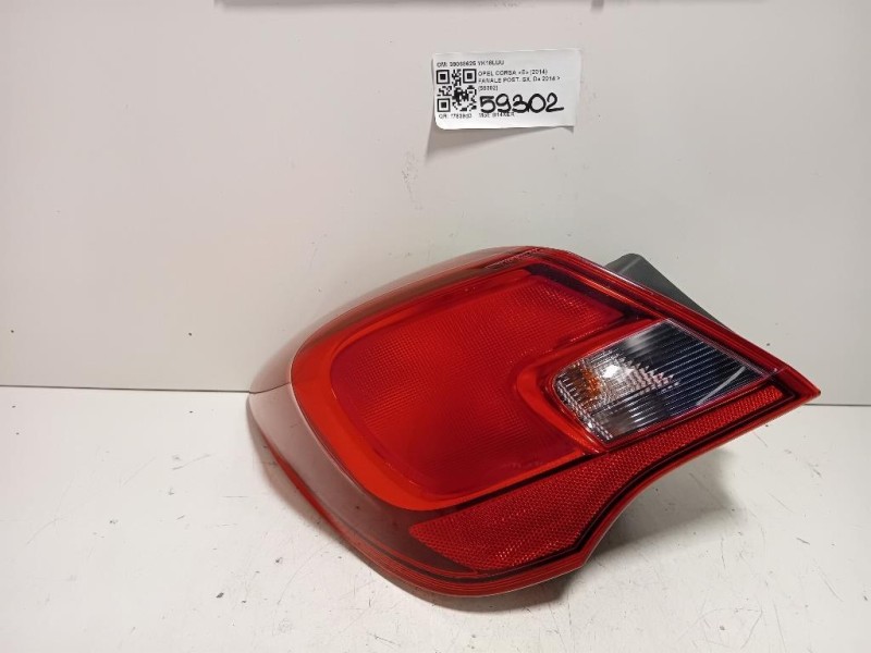 Fanale POST SX 39068625 Opel Corsa E 2014