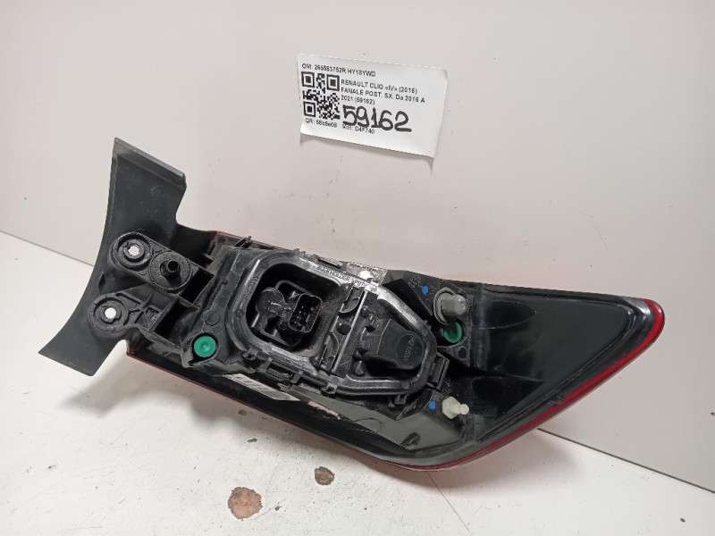 Fanale POST SX 265553752R Renault CLIO IV 2016