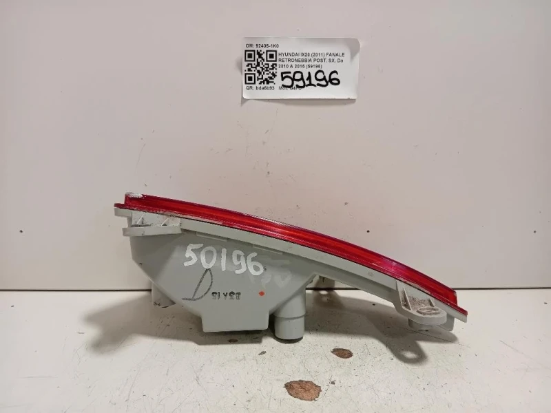 Fanale Retronebbia POST SX 92405-1K0 Hyundai IX20 2011