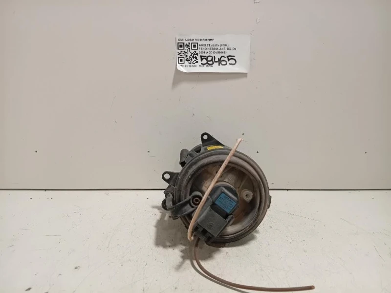 Fendinebbia ANT DX 8J0941700 Audi TT 8J3 2007