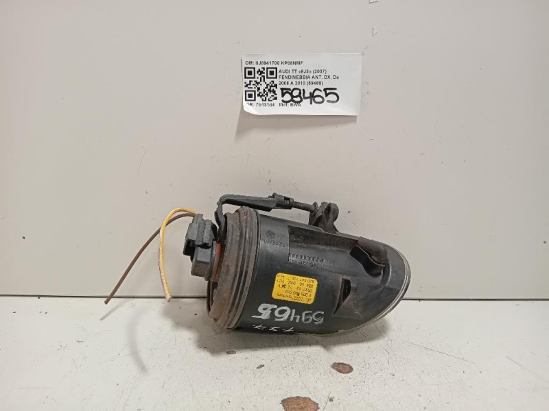 Fendinebbia ANT DX 8J0941700 Audi TT 8J3 2007