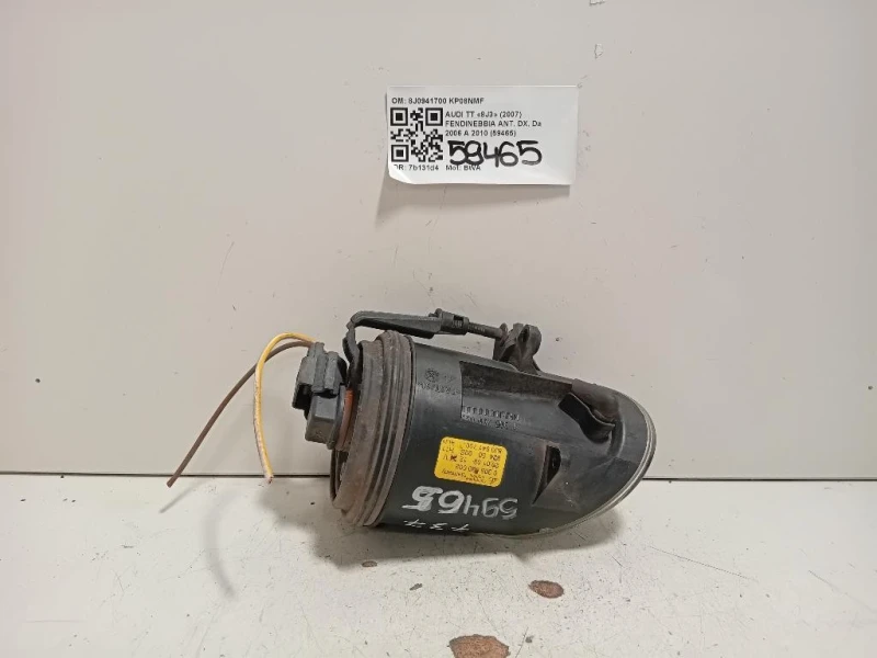 Fendinebbia ANT DX 8J0941700 Audi TT 8J3 2007
