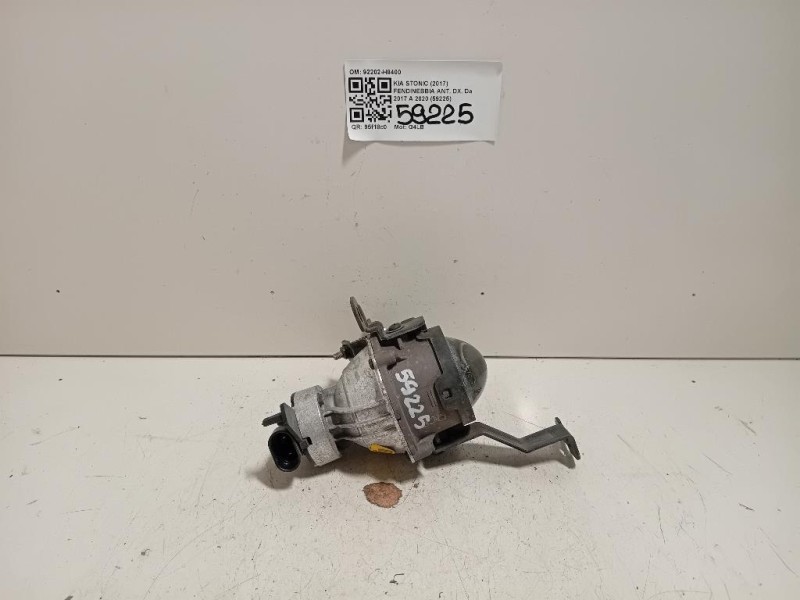 Fendinebbia ANT DX 92202-H8400 Kia Stonic 2017