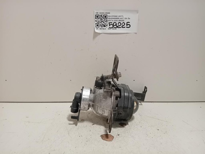 Fendinebbia ANT DX 92202-H8400 Kia Stonic 2017
