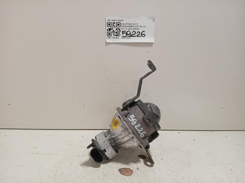 Fendinebbia ANT SX 92201-H8400 Kia Stonic 2017