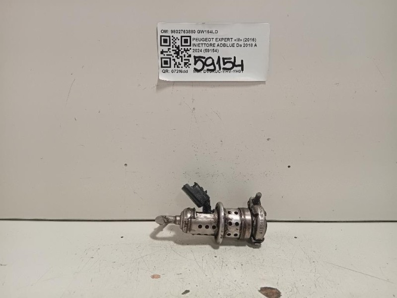 Iniettore Adblue 9802763880 Peugeot Expert III 2016