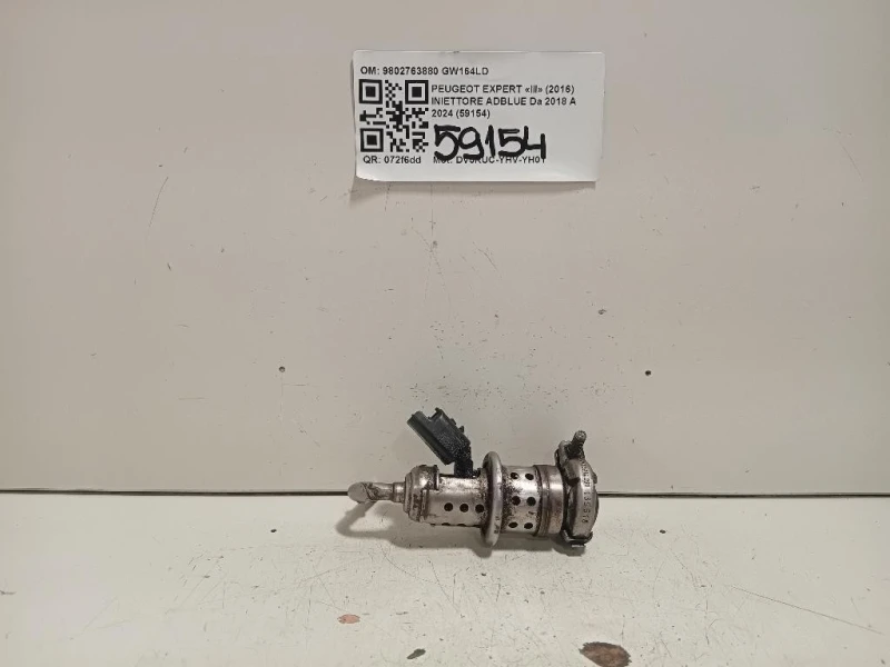 Iniettore Adblue 9802763880 Peugeot Expert III 2016
