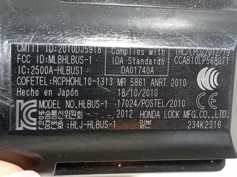 Interruttore Avviamento Motore Start-stop 2010DJ5918 Honda CR-V IV 2012