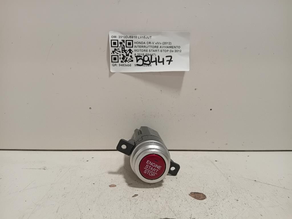 Interruttore Avviamento Motore Start-stop 2010DJ5918 Honda CR-V IV 2012