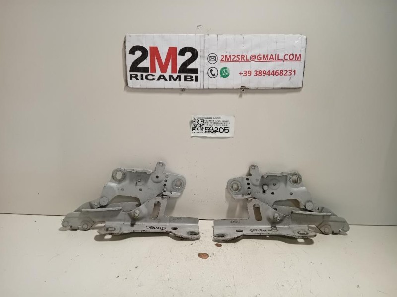 KIT Cerniere Cofano ANT 1398961013989610 Bmw Serie 1 F20 Berlina 2012
