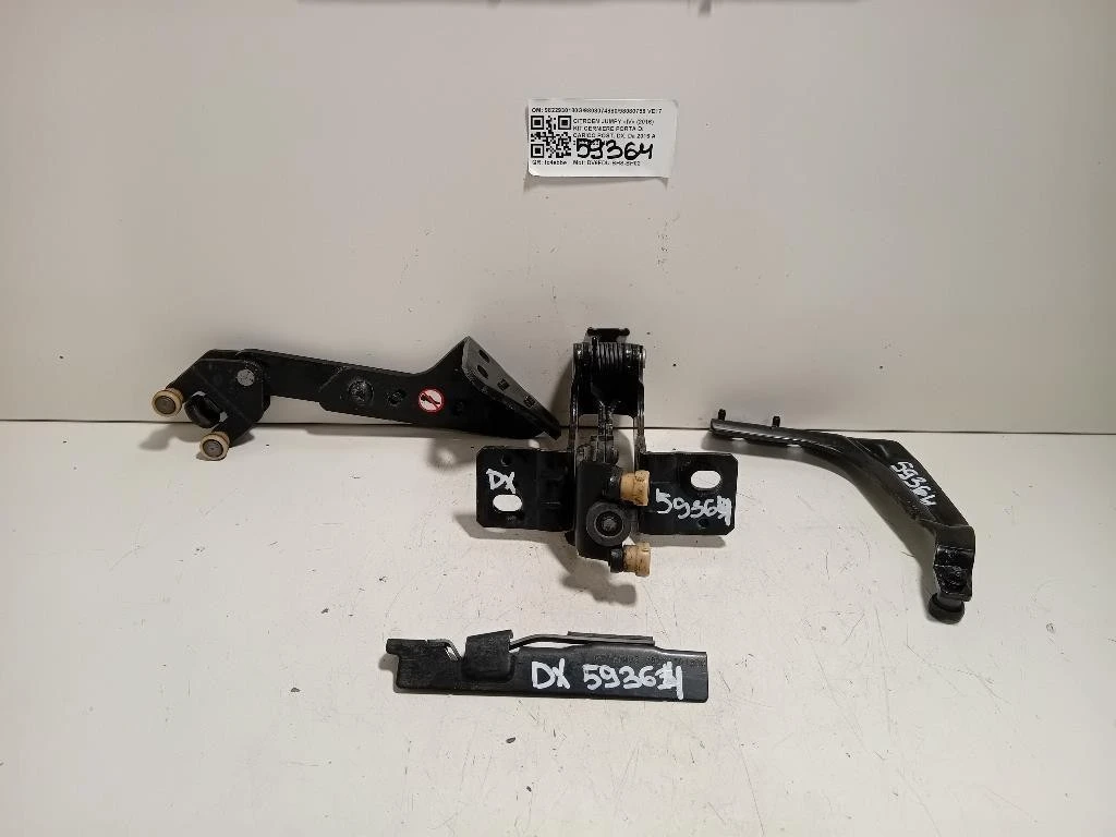 KIT Cerniere Porta DI Carico POST DX 9822930180G980807488098080758 Citroen Jumpy IV 2016