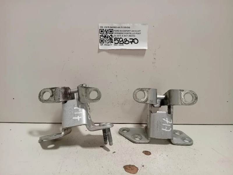 KIT Cerniere Portello POST CN15-N42983-AA Ford Ecosport 2013