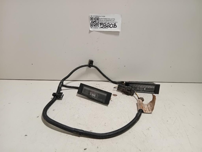KIT Fanalini LUCI Targa POST 51845804 Alfa Romeo Giulietta 2010