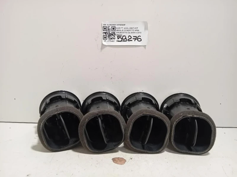 KIT Griglie Condotto ARIA Cruscotto 8J0820901 Audi TT 8J3 2007