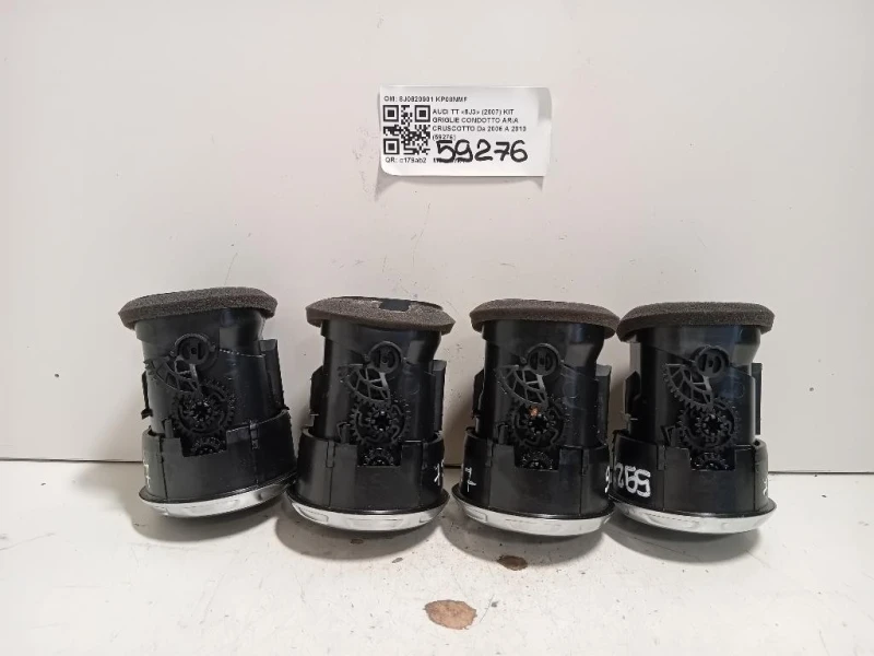 KIT Griglie Condotto ARIA Cruscotto 8J0820901 Audi TT 8J3 2007