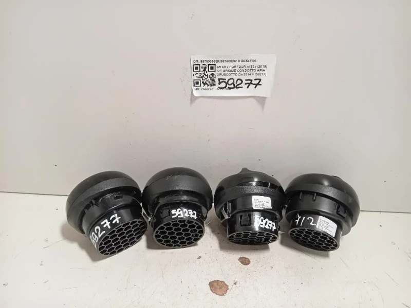 KIT Griglie Condotto ARIA Cruscotto 687503568R687600261R Smart Forfour 453 2015