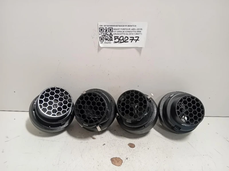 KIT Griglie Condotto ARIA Cruscotto 687503568R687600261R Smart Forfour 453 2015
