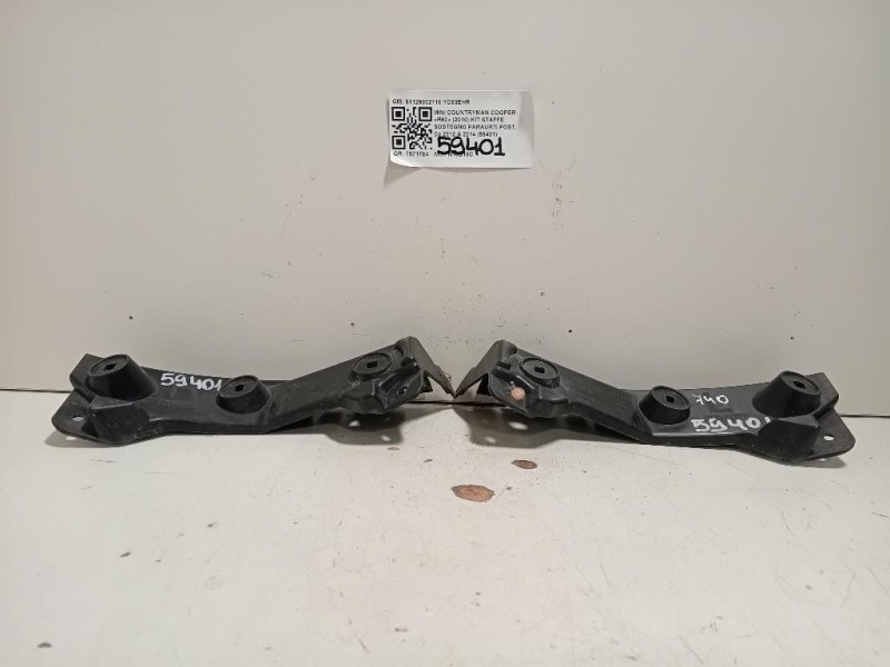 KIT Staffe Sostegno Paraurti POST 51129802116 Mini Countryman Cooper R60 2010