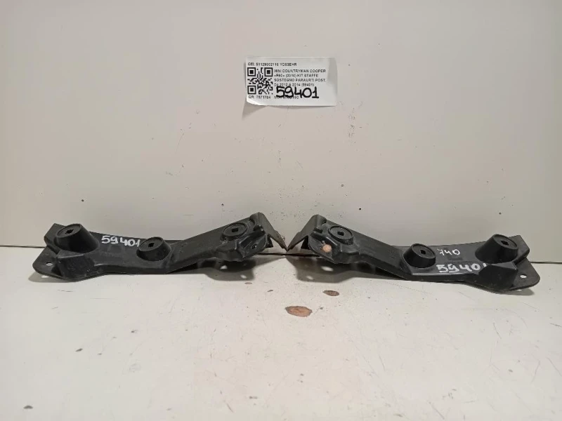 KIT Staffe Sostegno Paraurti POST 51129802116 Mini Countryman Cooper R60 2010