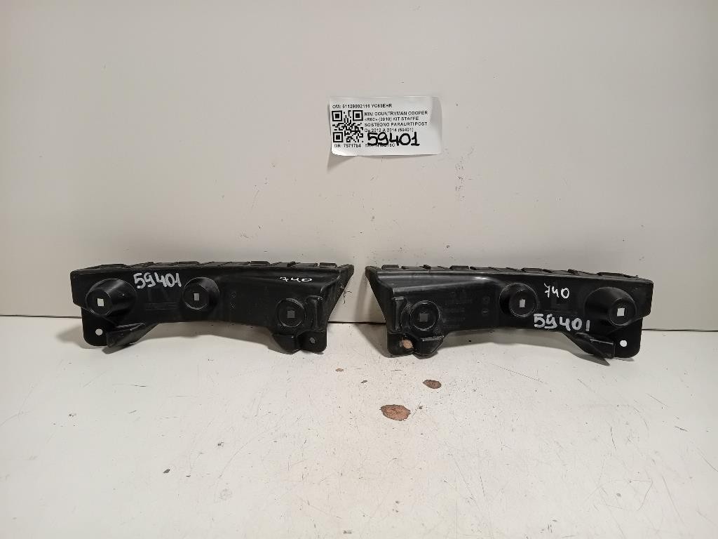 KIT Staffe Sostegno Paraurti POST 51129802116 Mini Countryman Cooper R60 2010