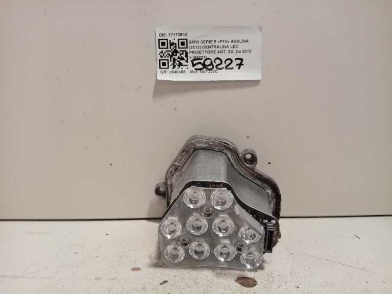 LED Proiettore ANT SX 17173803 Bmw Serie 5 F10 Berlina 2012