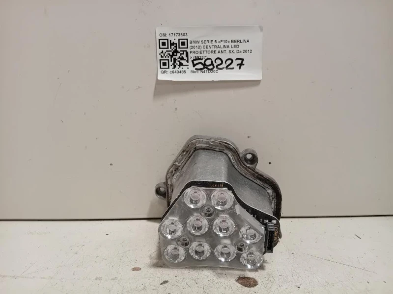 LED Proiettore ANT SX 17173803 Bmw Serie 5 F10 Berlina 2012