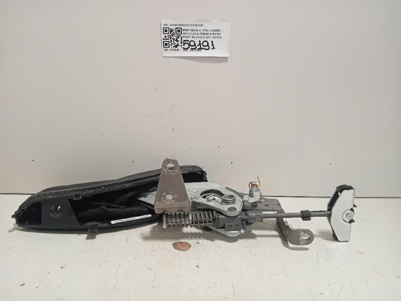 LEVA Freno A MANO POST 3440679910203 Bmw Serie 2 F23 Cabrio 2014