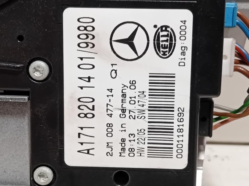 LUCE DI Cortesia Abitacolo A1718201401 Mercedes Classe SLK R171 2004