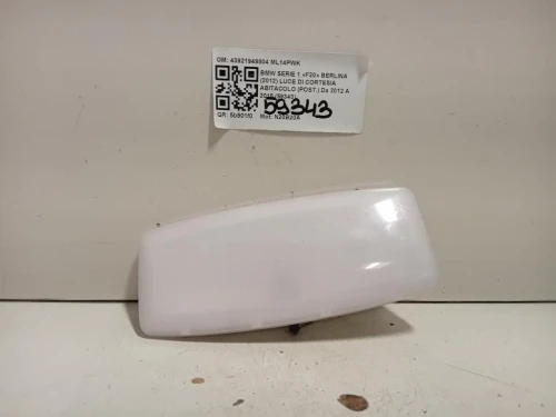LUCE DI Cortesia Abitacolo POST 43921949804 Bmw Serie 1 F20 Berlina 2012
