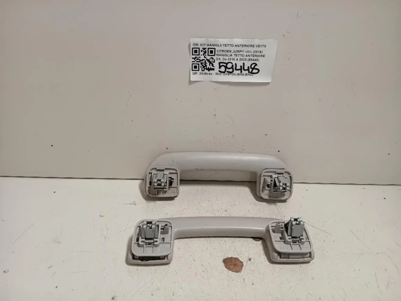 Maniglia Tetto Anteriore DX KIT MANIGLII TETTO ANTERIORE Citroen Jumpy IV 2016