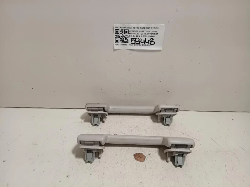 Maniglia Tetto Anteriore DX KIT MANIGLII TETTO ANTERIORE Citroen Jumpy IV 2016
