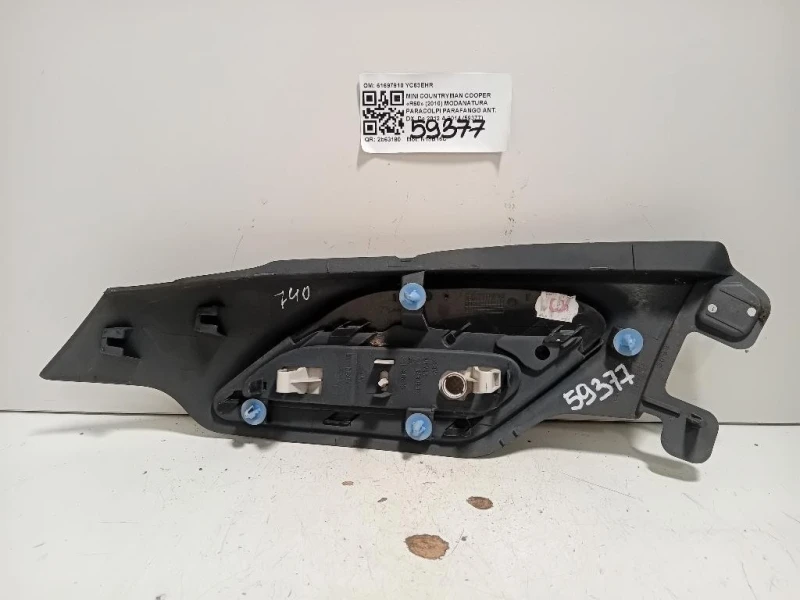 Modanatura Paracolpi Parafango ANT SX 61697910 Mini Countryman Cooper R60 2010