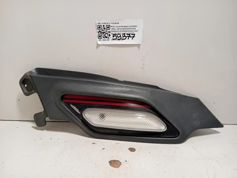 Modanatura Paracolpi Parafango ANT SX 61697910 Mini Countryman Cooper R60 2010