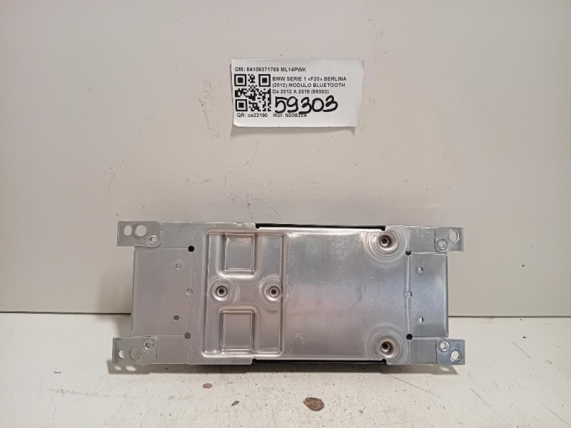 Modulo Bluetooth 84109371789 Bmw Serie 1 F20 Berlina 2012