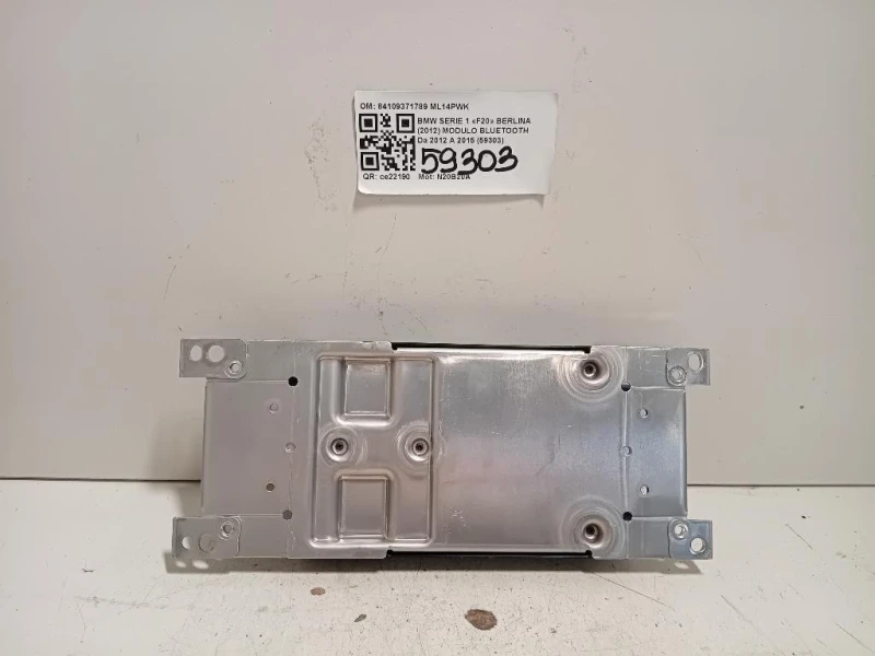 Modulo Bluetooth 84109371789 Bmw Serie 1 F20 Berlina 2012